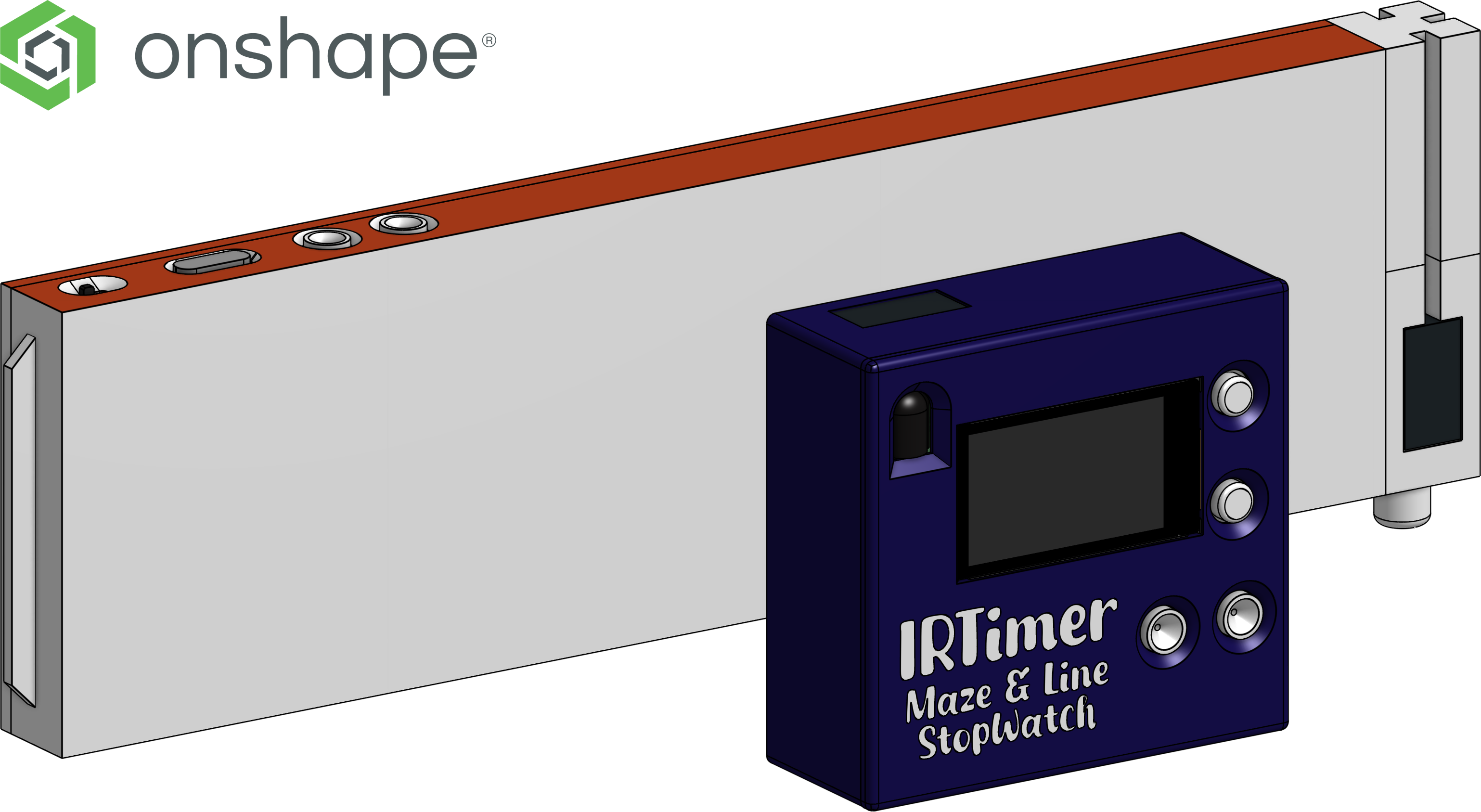 IRTimer - Maze & Line StopWatch Carcasa